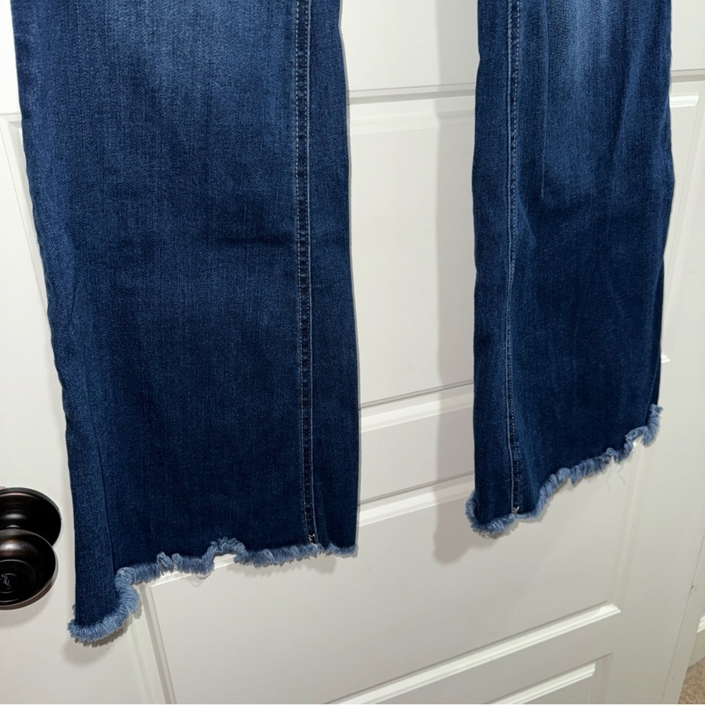 Jelly Beans Indigo Wide Leg Jeans - Picture 3 of 9
